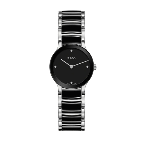 Rado Centrix Diamond Black Ladies Watch