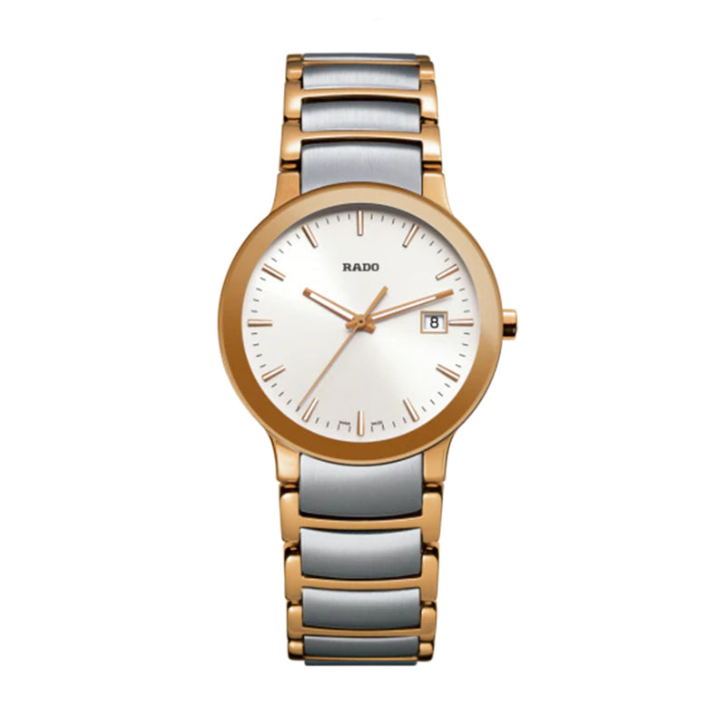 Rado Centrix Diamond Two-Tone Ladies Watch