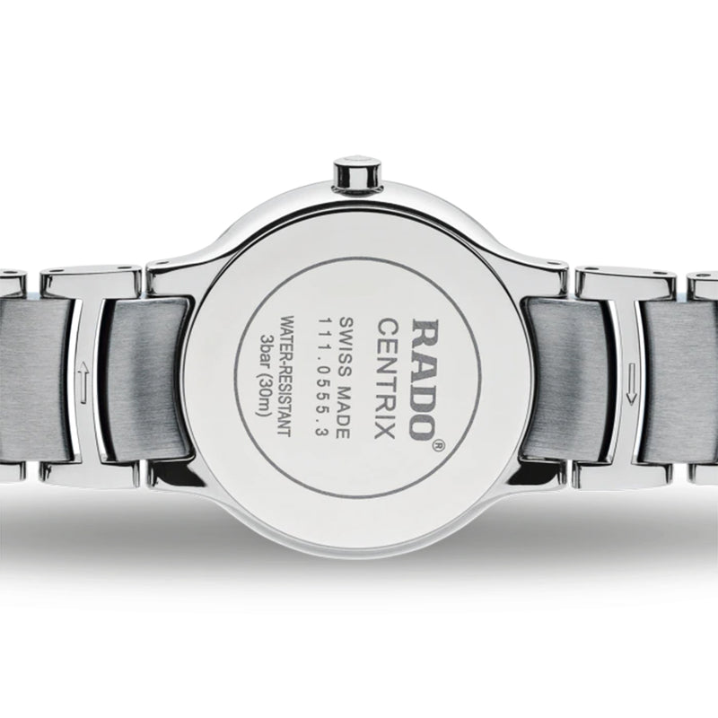 Rado Centrix Diamond Silver Ladies Watch