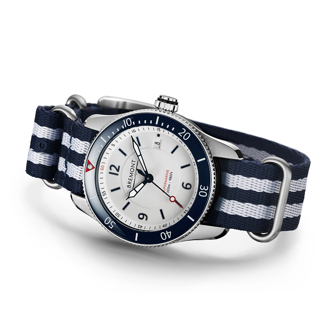 Bremont Supermarine 300 Automatic Silver Mens Watch