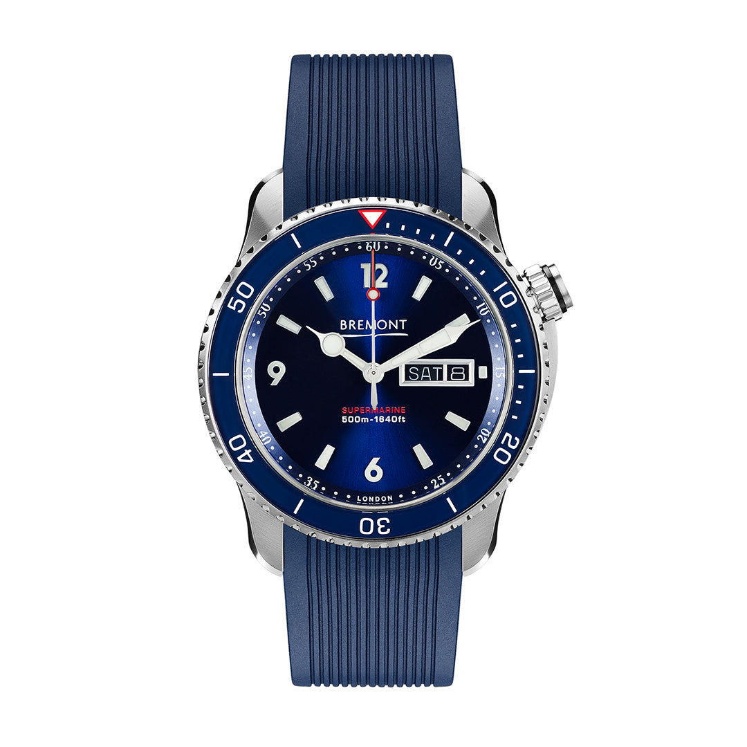 Bremont Supermarine 500 Automatic Silver Mens Watch