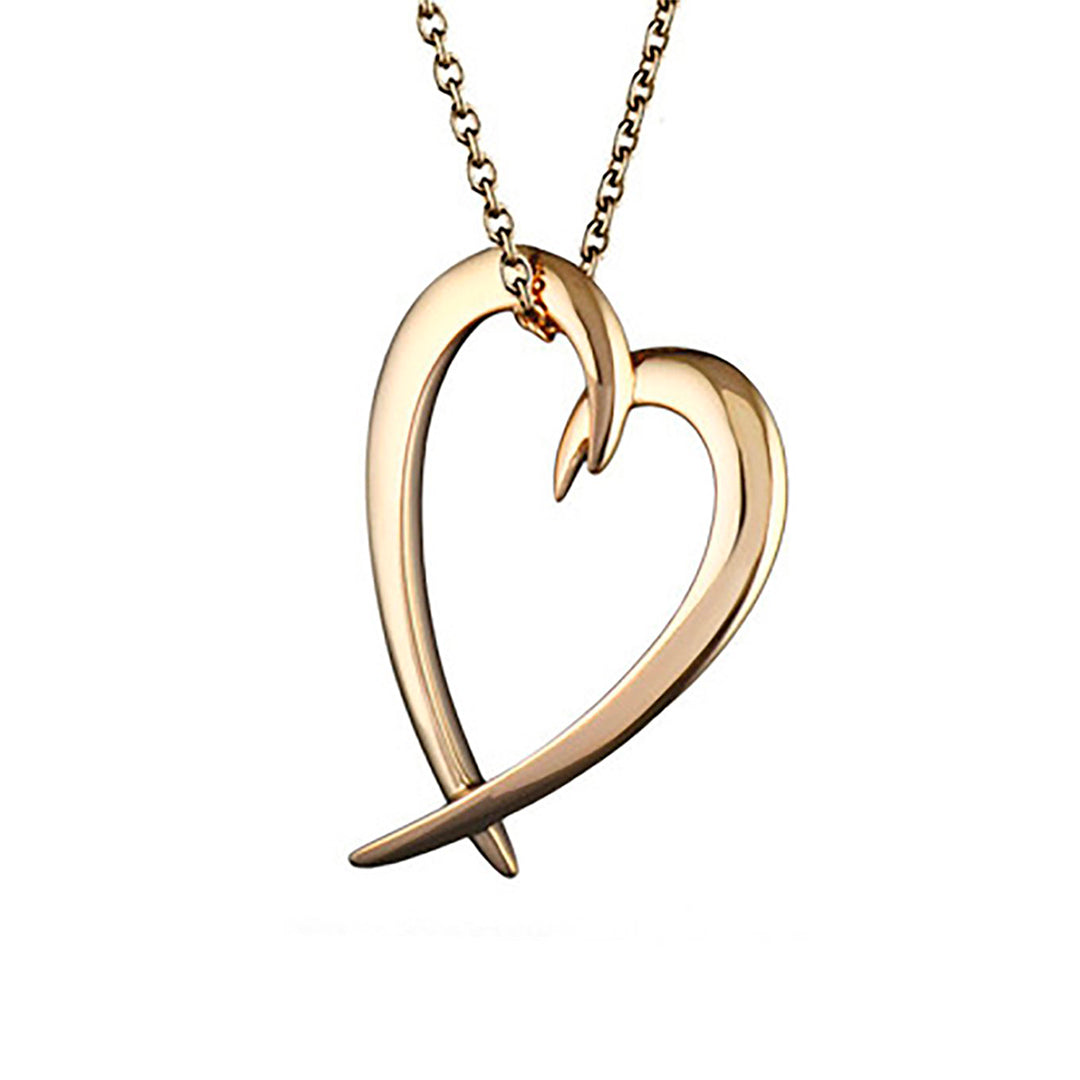 Shaun Leane Sabre Yellow Gold Vermeil Heart Pendant