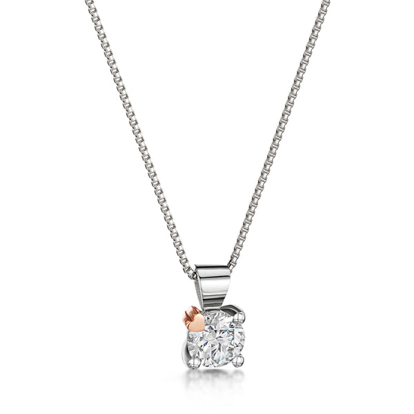 Sweetheart Diamond Necklace