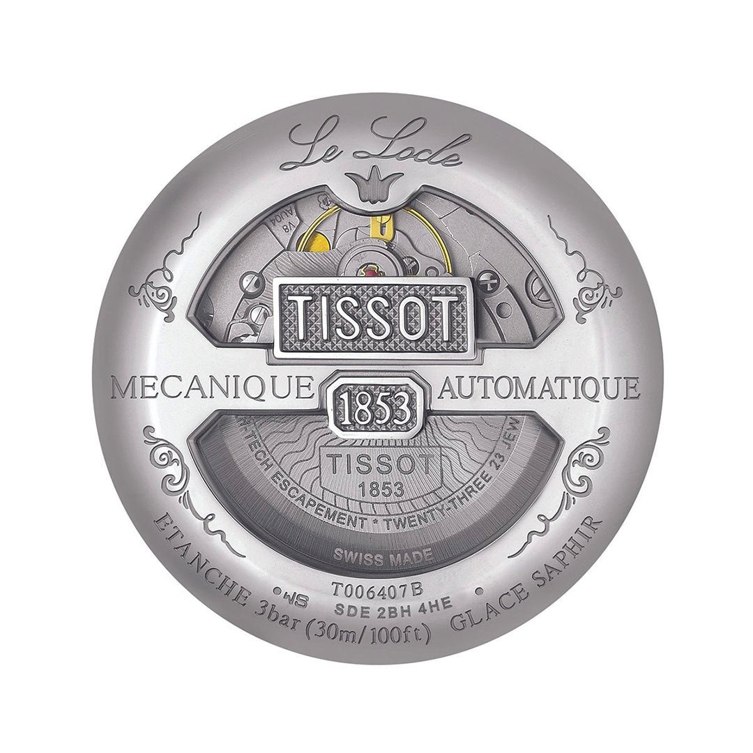 Tissot T-Classic Le Locle Automatic Silver Mens Watch