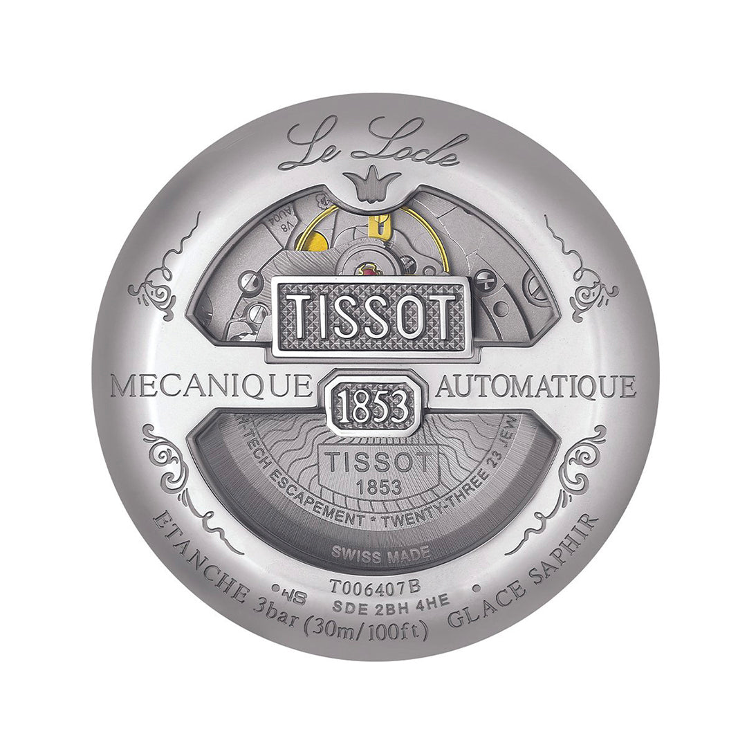 Tissot T-Classic Le Locle Automatic Silver Mens Watch