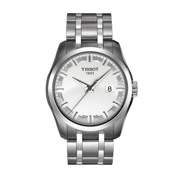 Tissot T-Classic Couturier Silver Mens Watch