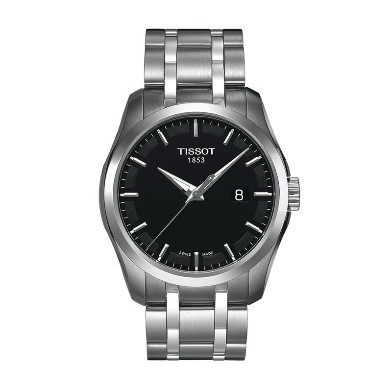 Tissot T-Classic Couturier Silver Mens Watch