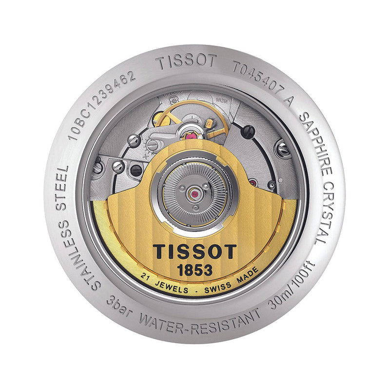 Tissot Bridgeport Automatic Silver Mens Watch