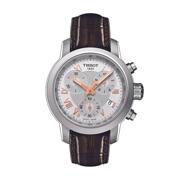 Tissot T-Sport PRC 200 Chronograph Silver Ladies Watch