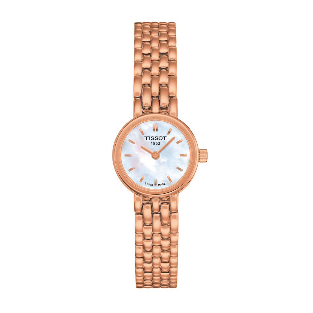 Tissot T-Lady White Mother of Pearl Rose Ladies Watch