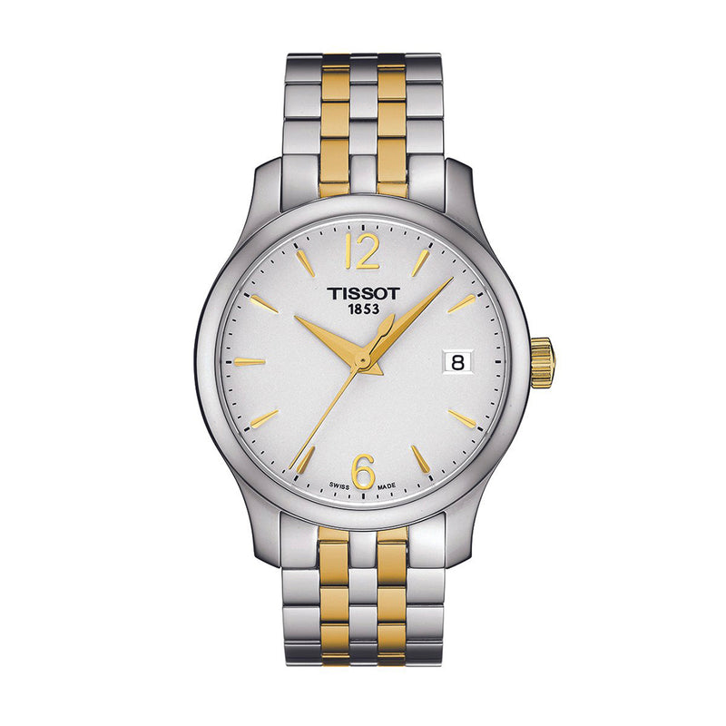 Tissot T-Classic Tradition Two Tone Ladies Watch