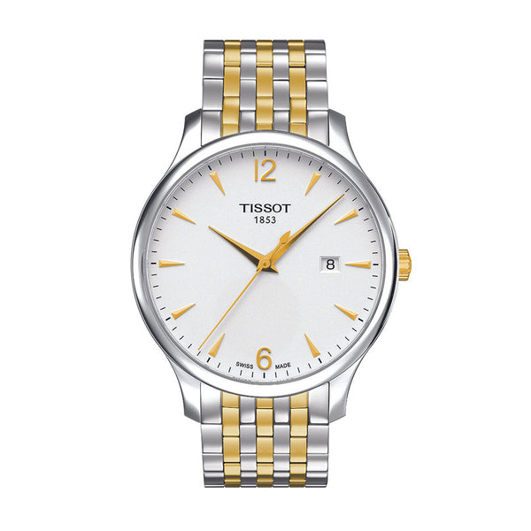 Tissot T-Classic Tradition Two Tone Mens Watch