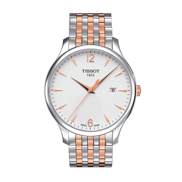 Tissot T-Classic Tradition Two Tone Mens Watch