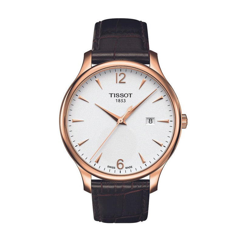 Tissot T-Classic Tradition Rose Gold Mens Watch