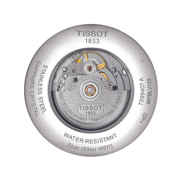 Tissot T-Classic Chemin des Tourelles Automatic Two Tone Mens Watch