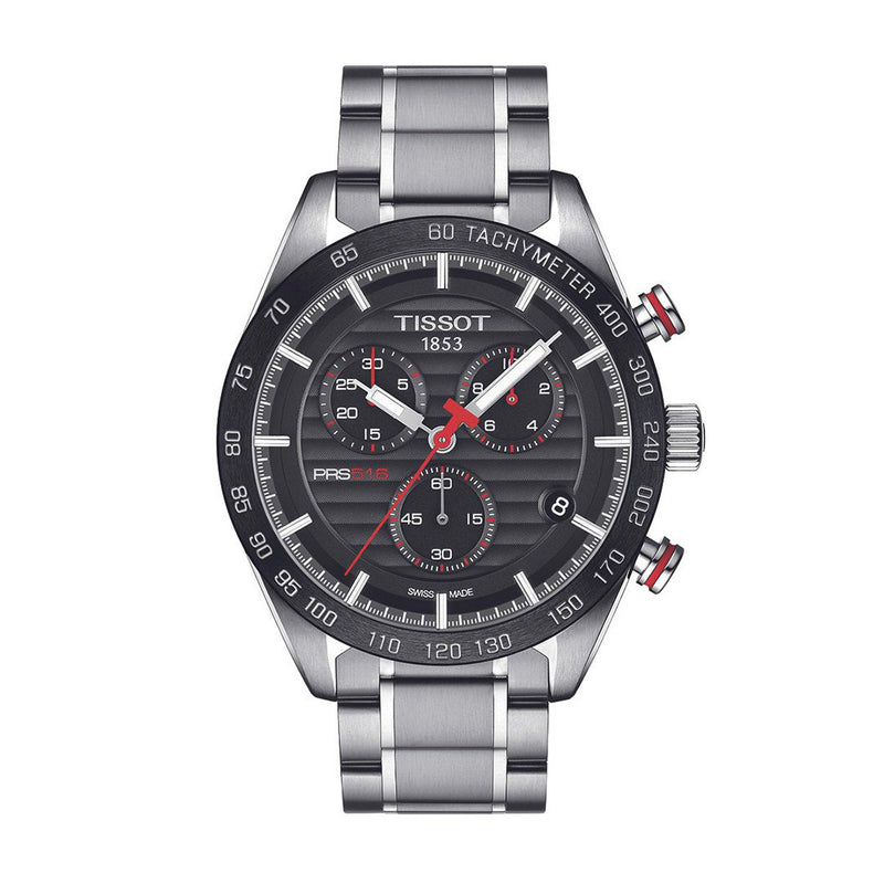 Tissot T-Sport PRS Chronograph Silver Mens Watch