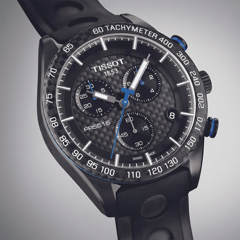 Tissot T-Sport PRS Chronograph Black Mens Watch