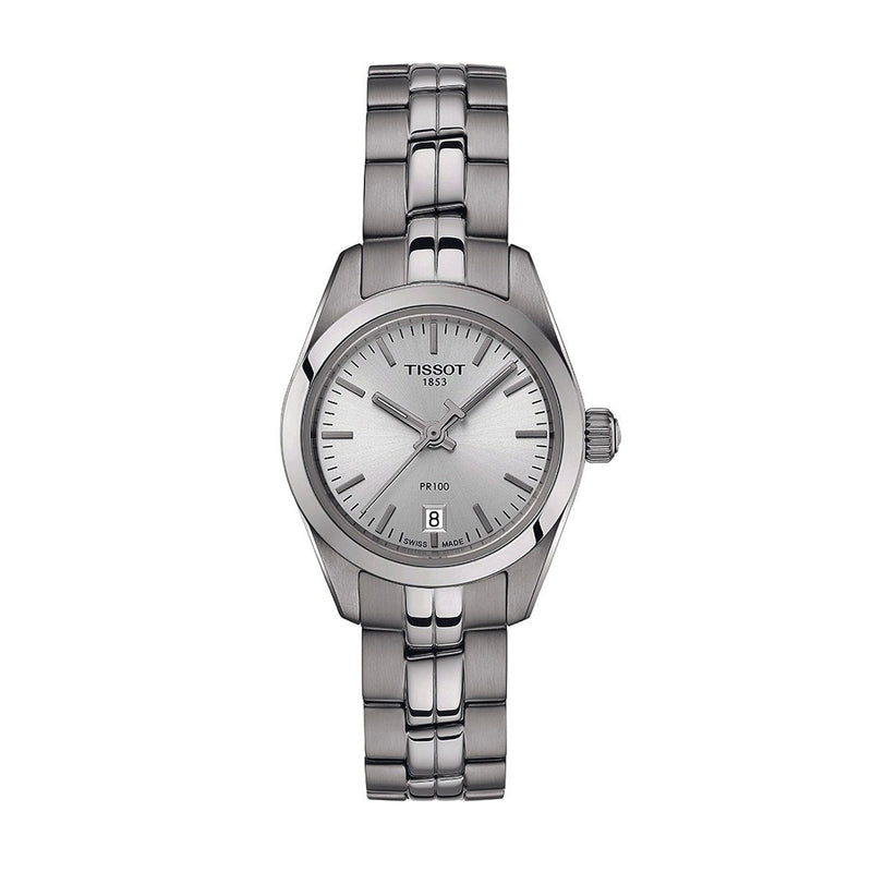Tissot T-Classic PR100 Silver Ladies Watch