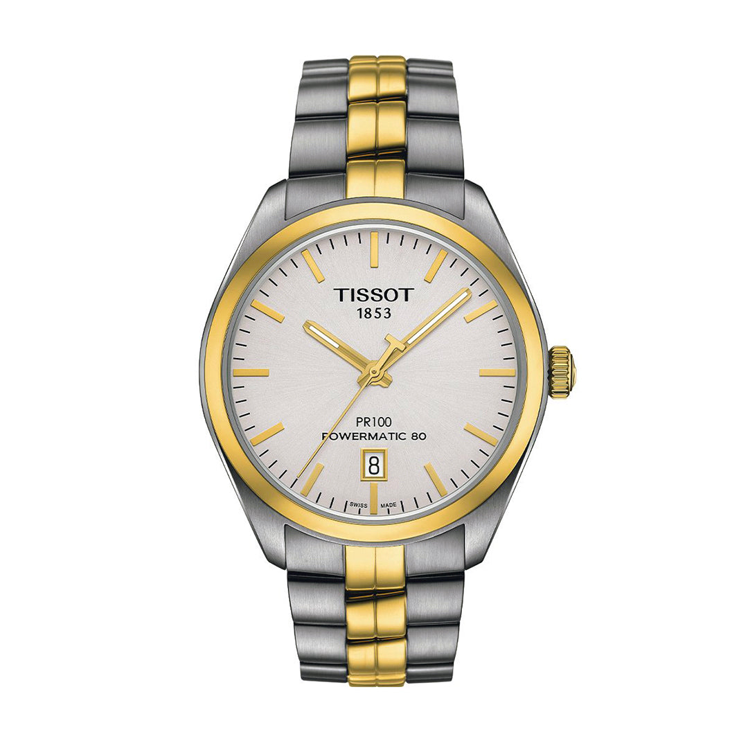 Tissot T- Classic PR100 Automatic Two Tone Mens Watch