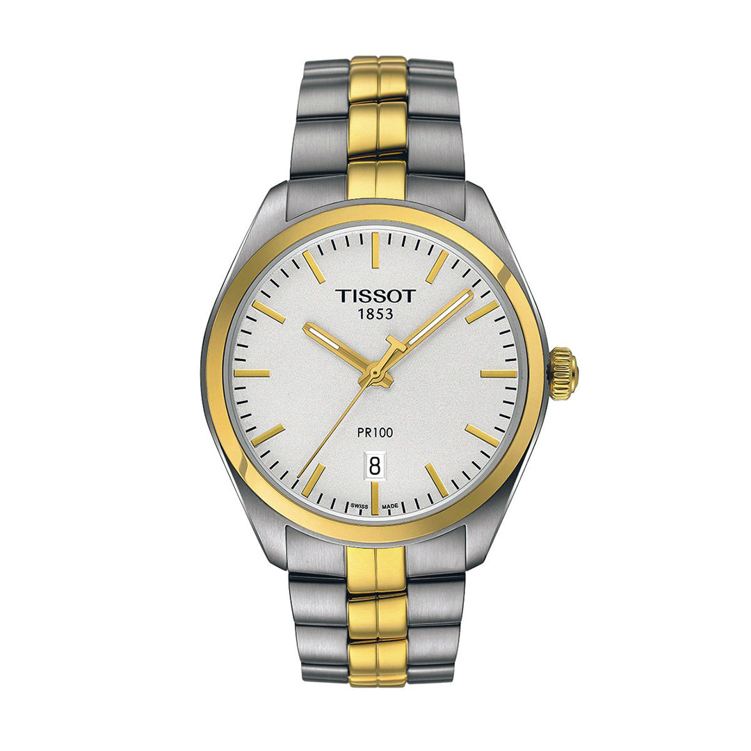Tissot T- Classic PR100 Two Tone Mens Watch