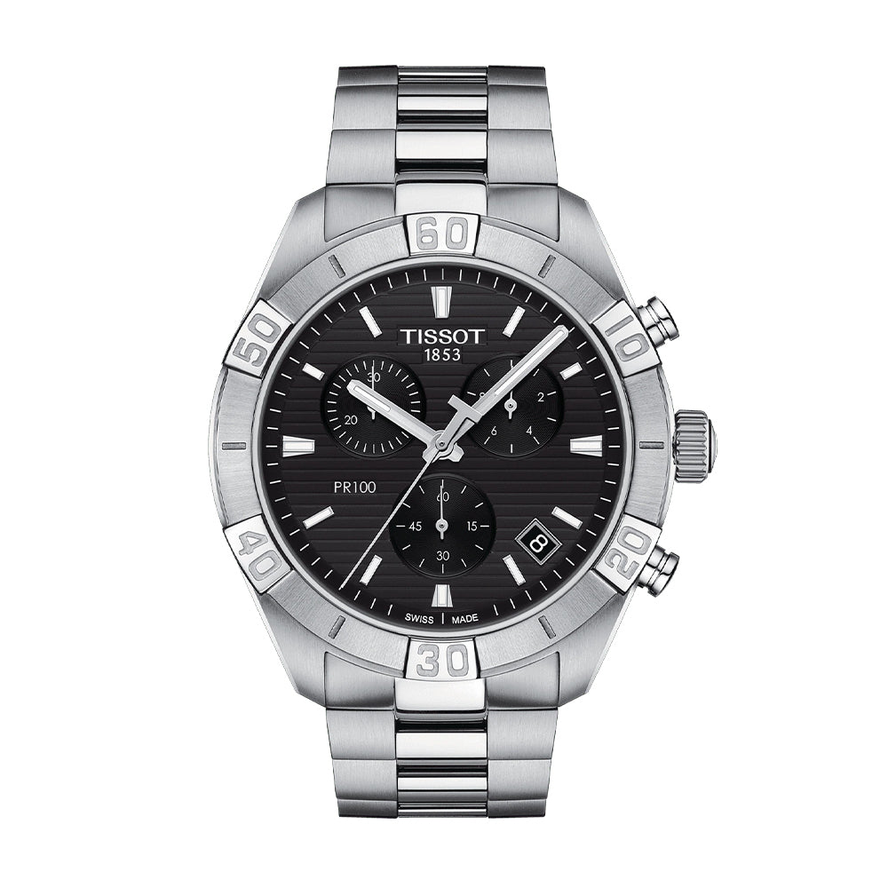 Tissot T-Classic PR100 Sport Silver Mens Watch