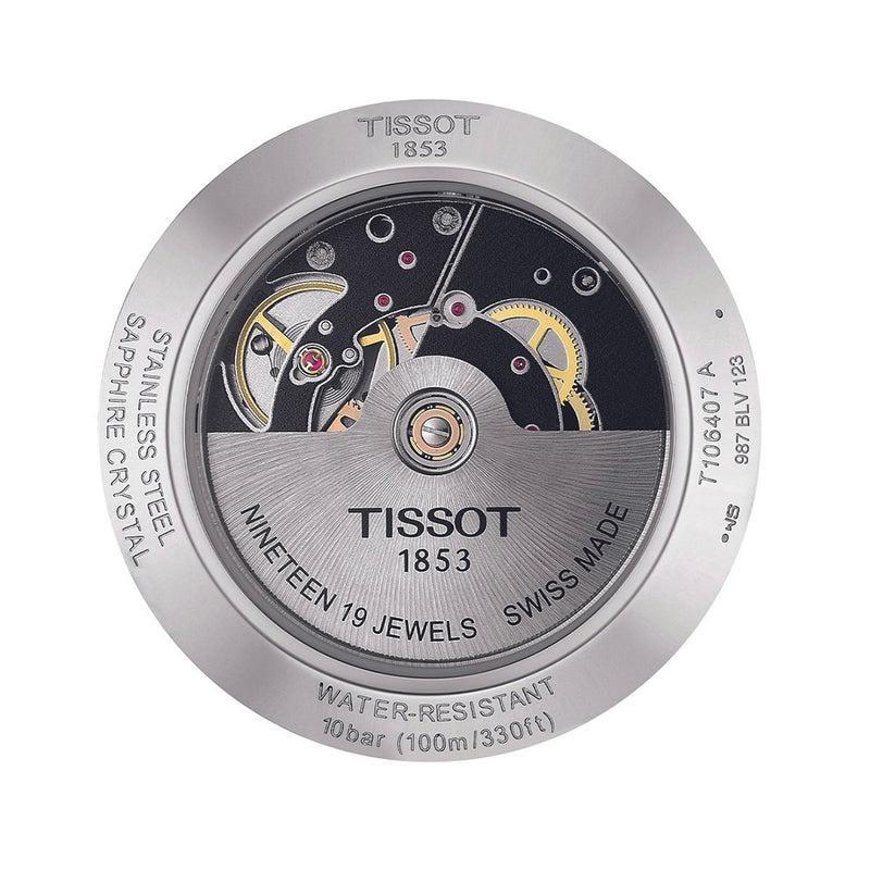 Tissot T-Race V8 Swissmatic Silver Mens Watch