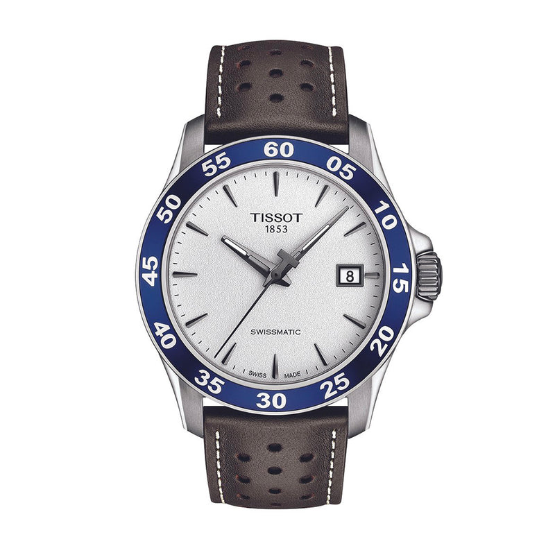 Tissot T-Sport V8 Swissmatic Silver Mens Watch
