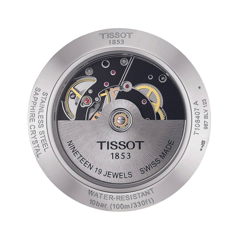Tissot T-Sport V8 Swissmatic Silver Mens Watch