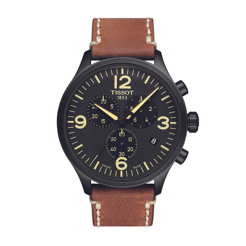 Tissot T-Sport XL Chronograph Black Mens Watch