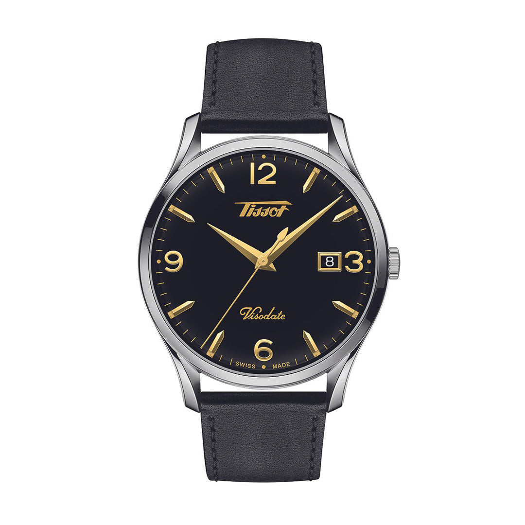 Tissot Heritage Visodate Silver Mens Watch