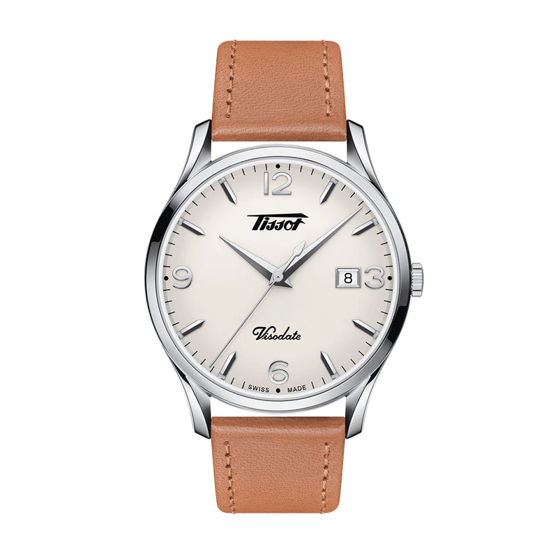 Tissot Heritage Visodate Automatic Silver Mens Watch