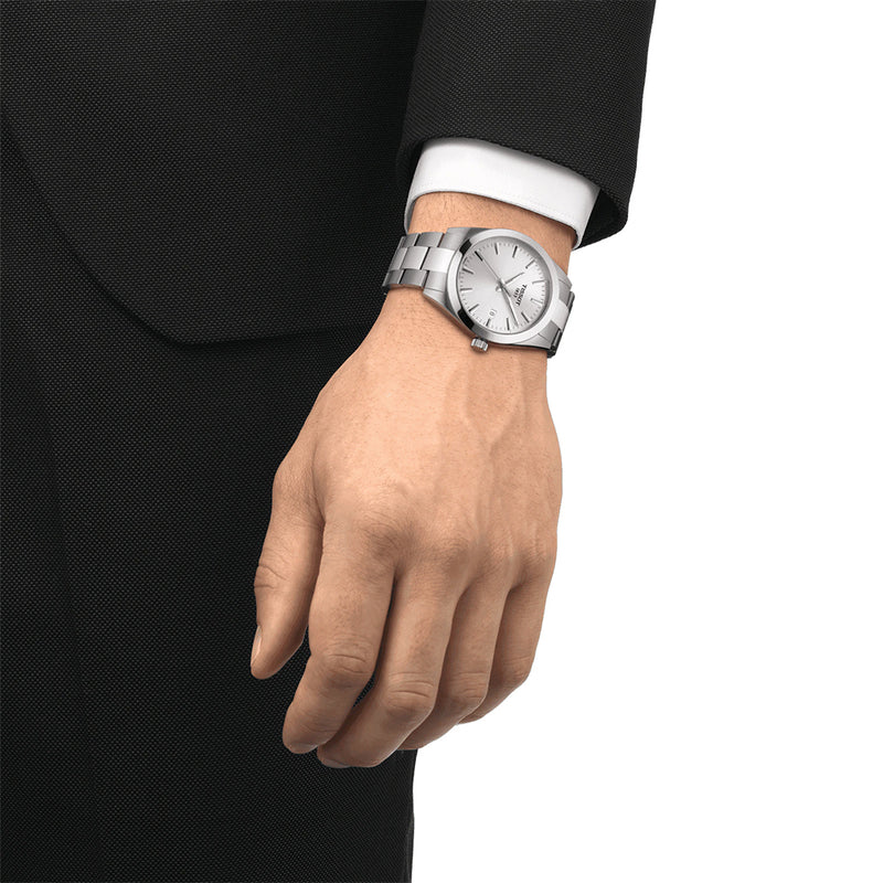 Tissot T-Classic Gentleman Silver Mens Watch