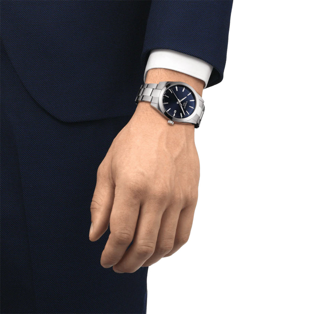 Tissot T-Classic Gentleman Silver Mens Watch