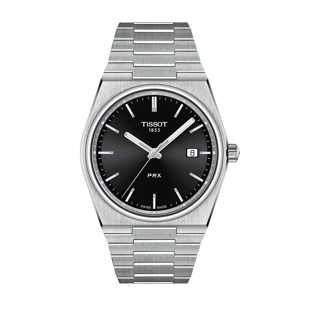Tissot T-Classic PRX Silver Mens Watch