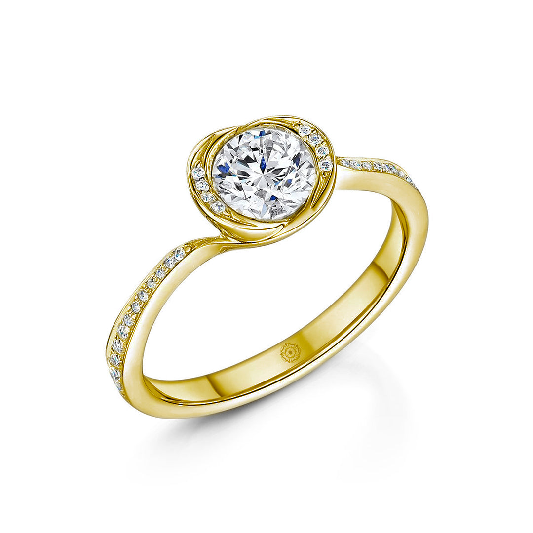 Tulip Engagement Ring