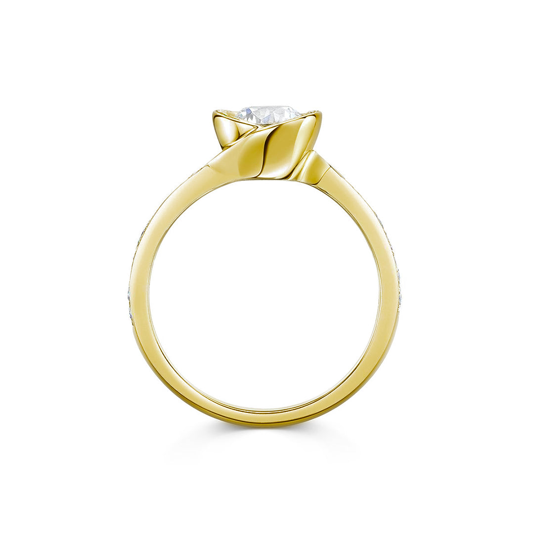 Tulip Engagement Ring