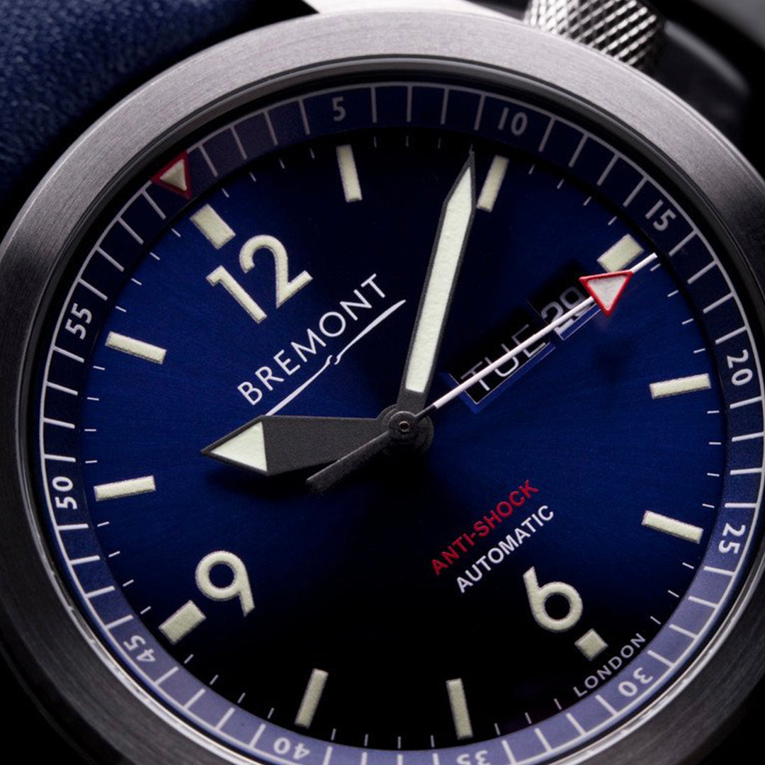 Bremont U-2 Blue Automatic Chronometer Men's Watch