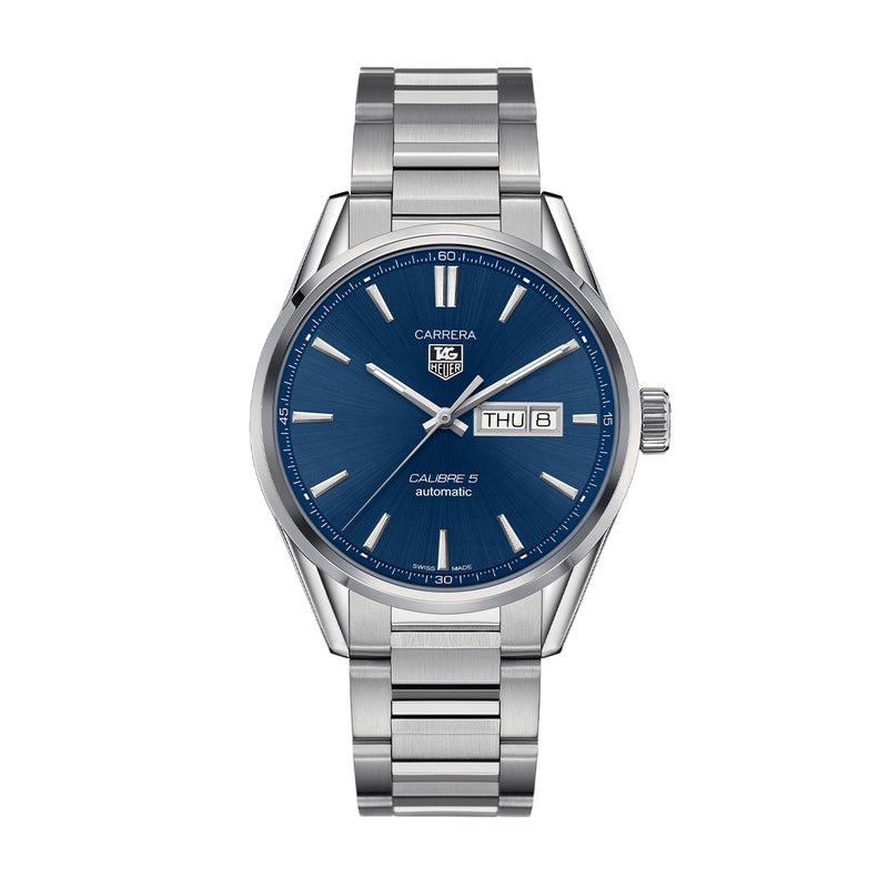 TAG Heuer Carrera Calibre 5 Blue Men's Watch