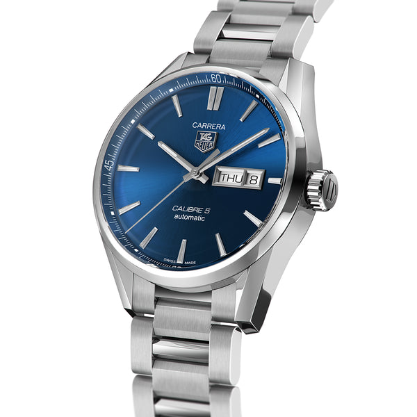 TAG Heuer Carrera Calibre 5 Blue Men's Watch