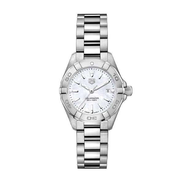 TAG Heuer Aquaracer White Mother of Pearl Ladies Watch
