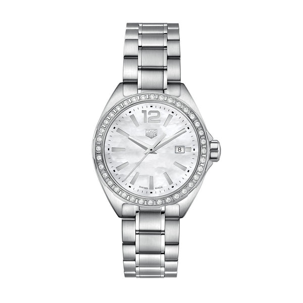 TAG Heuer Formula 1 White Mother of Pearl Ladies Watch