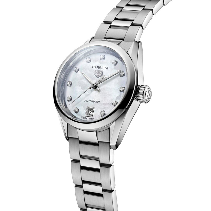 TAG Heuer Carrera 29mm White Ladies Watch