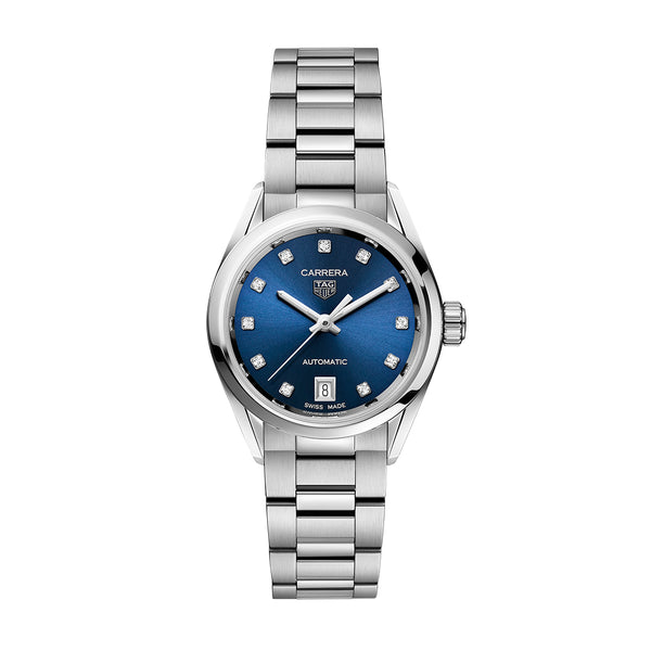TAG Heuer Carrera 29mm Blue Ladies Watch