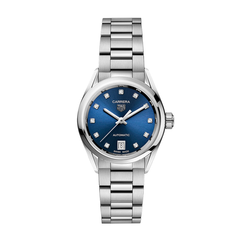 TAG Heuer Carrera 29mm Blue Ladies Watch