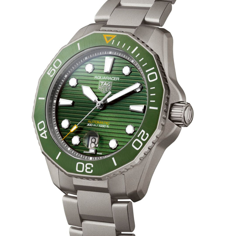 TAG Heuer Aquaracer 43mm Green Men's Watch