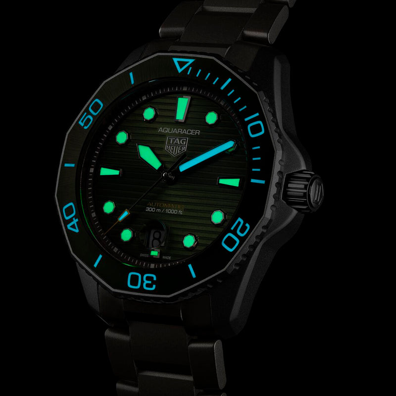 TAG Heuer Aquaracer 43mm Green Men's Watch