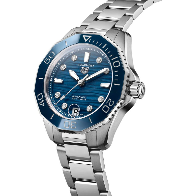 TAG Heuer Aquaracer 36mm Blue Ladies Watch
