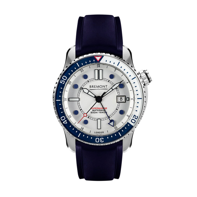 Bremont Airco Waterman Automatic Silver Mens Watch