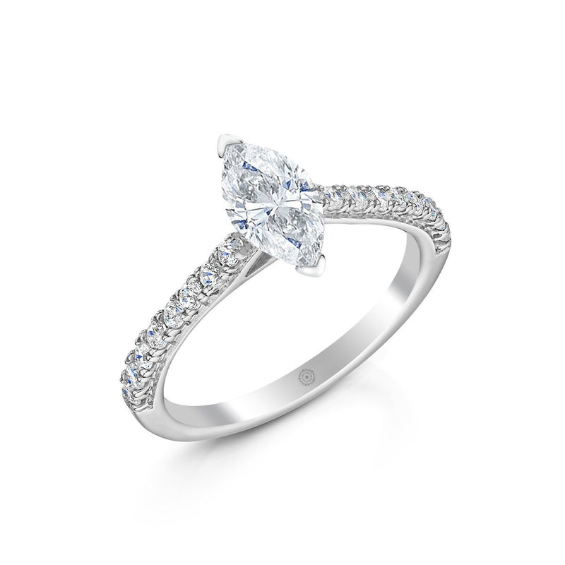 Devotion No.2 Marquise Engagement Ring