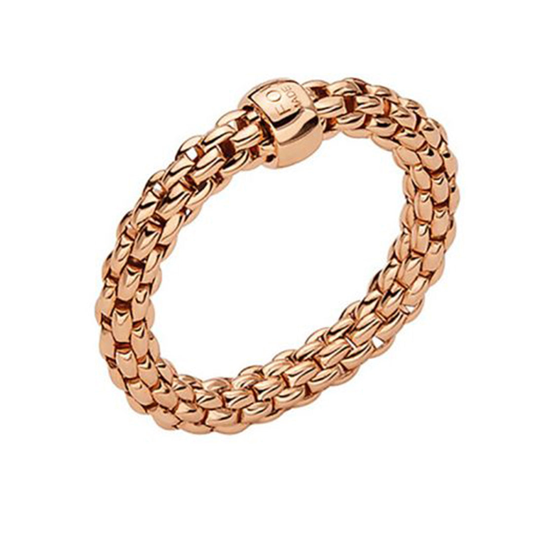 Fope Essentials 18ct Rose Gold Ring